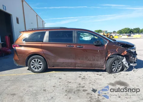 2022 Toyota Sienna Xle from USA, damaged, VIN 5TDYRKECXNS122926
